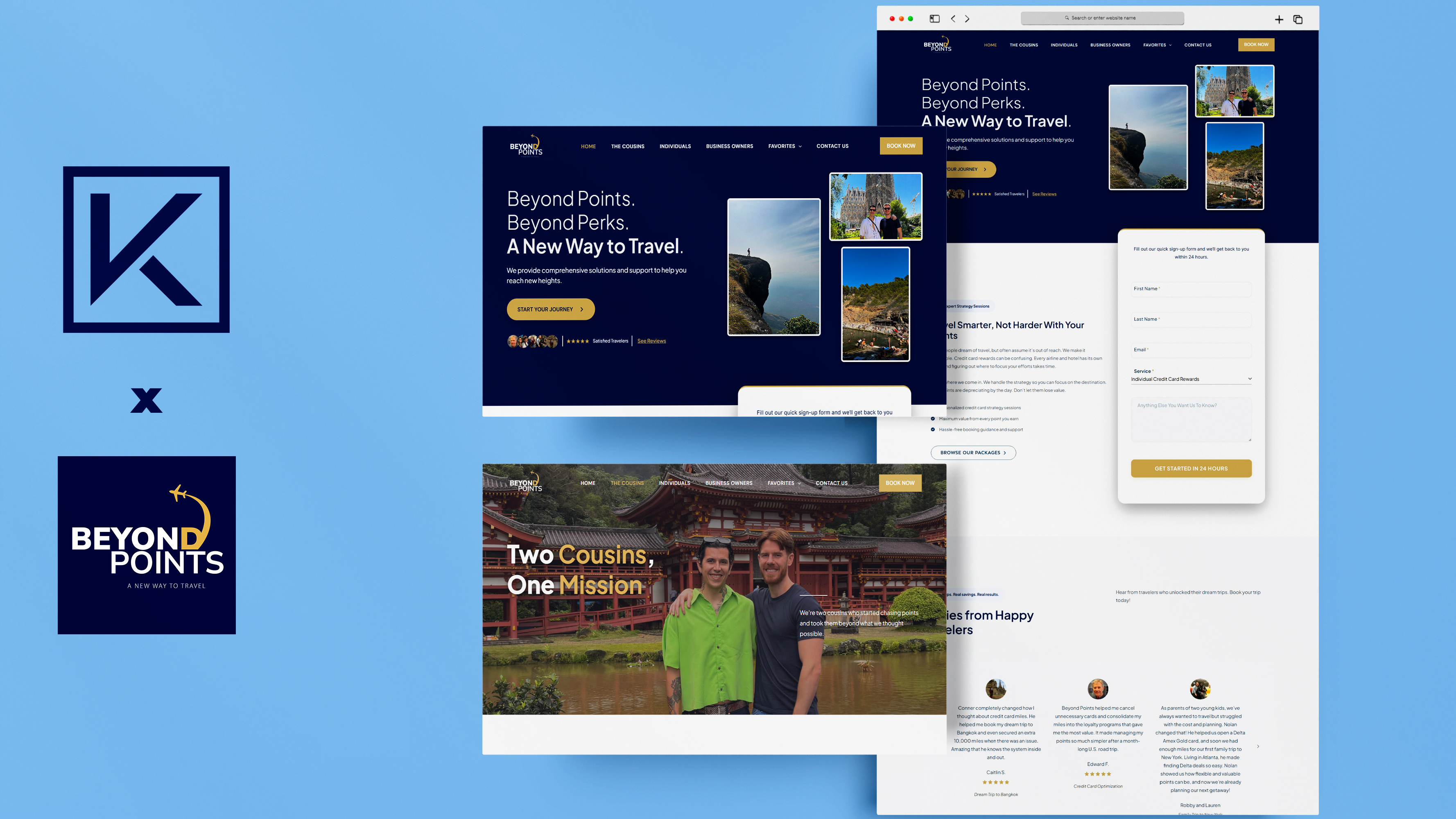 Beyond Points WordPress Website